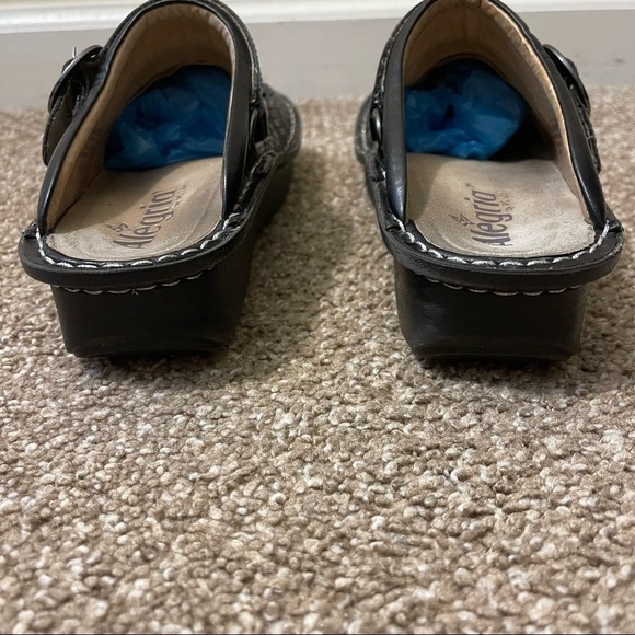 Alegria Seville Slip on leather mule shoes woman’s size 37 - Picture 10 of 10